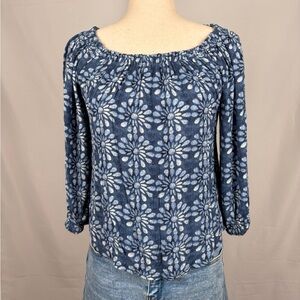 Tommy Hilfiger Navy Floral Blouse